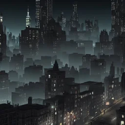 Joker GOTHAMCITY 8k ULTRA REALISTIC avec un immeuble derrière dans la nuit