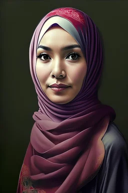 malay lady wearing hijab