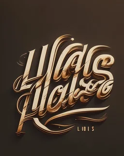 Los Angeles lettering logo design