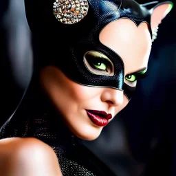 Ultra detailed fullbody Portrait in oil on canvas of Catwoman fusions She-Venom ,intense stare,extremely detailed digital painting, extremely detailed face,crystal clear Big eyes, mystical colors ,perfectly centered image, perfect composition, rim light, beautiful lighting,masterpiece,8k, stunning scene, raytracing, anatomically correct, in the style of robert e howard and Ken Kelley and Ohrai Noriyoshi and Simon Bisley and tomzj1