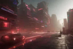 cyberpunk city