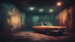 Hyper Realistic Grungy-Groovy-Retro-Texture with Retro-Grungy-Vintage-Background with dramatic-dark-nightly-&-cinematic-ambiance