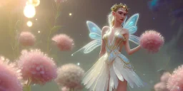 crystal subtle flower in a galactic ambiance beautiful fairy, transparent, delicate colors, in the foreground, full of details, smooth，soft light atmosphere, light effect，vaporwave colorful, concept art, smooth, extremely sharp detail, finely tuned detail, ultra high definition, 8 k, unreal engine 5, ultra sharp focus