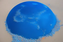 The world is blue as an orange