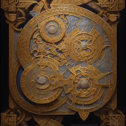 Book of Kells Chi Rho page, a highly detailed illustration, realistic render, 8 k, micro detail, intricate, elegant, centered, digital painting, Artstation, smooth, sharp focus, illustration, artgerm