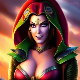 ultra detailed fullbody portrait of busty beautiful Rogue marvel , extremely detailed digital painting, intrincate, extremely detailed smiling face,crystal clear Big Green eyes, in the style of Ohrai Noriyoshi and robert e howard and pablo oliveira and Ken Kelley and Keith Parkinson,mystical colors,perfectly centered image, perfect composition, rim light, beautiful lighting,8k, stunning scene, raytracing