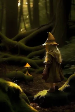 She motioned for Daniel and the gnomes to follow as she walked deeper into the woods. Daniel glanced nervously at the shadows thickening around them but stayed close to the fairy's warm glow.