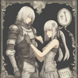 nier pass being handed to someone