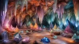 crystal cave, maximalism