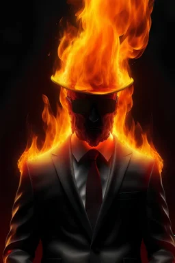 Mr in flames