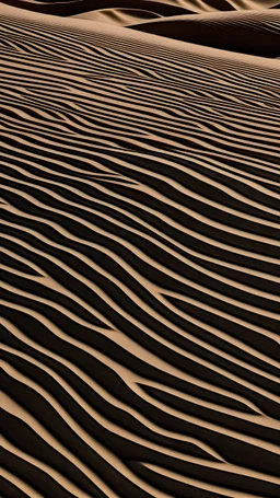 zoomed in dune of dark sand, detailed to the fine grains