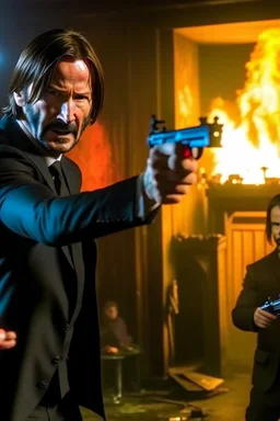John Wick with Down’s syndrome in a firefight