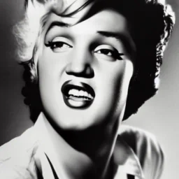 Elvis Presley Marilyn Monroe baby