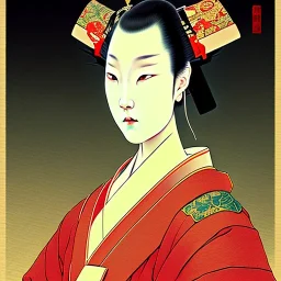 Ukiyo-e Style , with full details, full HD