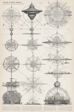 (diagrams by W. Heath Robinson) stylesheet design: sinister scifi team ready (with characteristics and instructions)