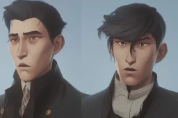 Portrait of Shinra by Jake Bartok