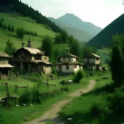 Chechen village