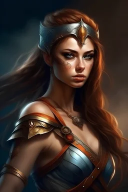 beautiful woman fantasy warrior