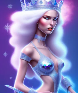 Ice crystal queen full image