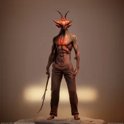 demon sin of wrath, humanoid