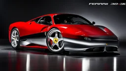 A sleekly designed (((Ferrari 360))), undergoing a luxurious (((modern upgrade))) with cutting-edge technologies from 2024, its form beautifully captured mid-metamorphosis