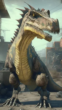 dinosaur in fallout 4 setting