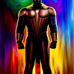 Ultra detailed fullbody Portrait in oil on canvas of heimdall marvel holding sword vertically,extremely detailed digital painting, extremely detailed face,crystal clear eyes, mystical colors ,perfectly centered image, perfect composition, rim light, beautiful lighting,masterpiece,8k, stunning scene, raytracing, anatomically correct, in the style of robert e howard and Wizyakuza and Ohrai Noriyoshi and Simon Bisley and uncannyknack