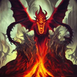 Satan hell demonic inferno