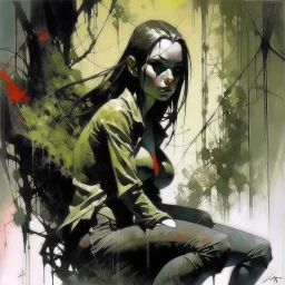 woman spider. Alex Maleev