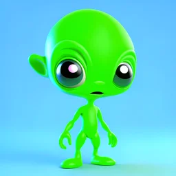 cute alien 3D