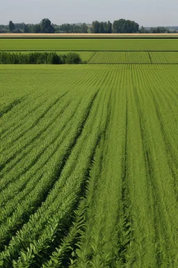 A french crop field