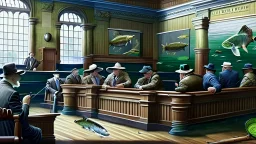 fishing club in court