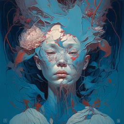 portrait of illussion by james jean