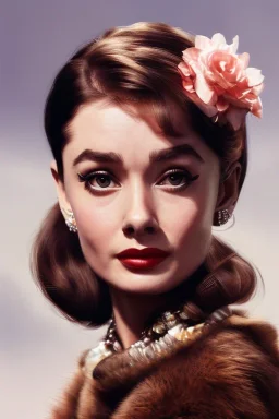 Audrey Hepburn pin the style of stefan kostic, realistic, full body, sharp focus, 8 k high definition, insanely detailed, intricate, elegant, art by stanley lau and artgerm