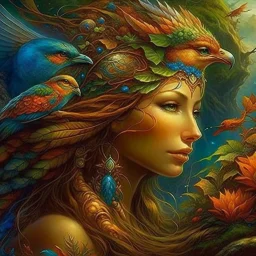 An 🔥💧⚡🌳🐉 perfect anatomy, fantasy, vibrant digital art professional award winning masterpiece, oil on canvas Atmospheric extremely detailed Josephine Wall