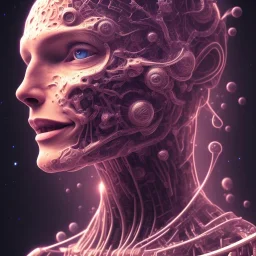 portrait full human body, meditation, third eye, universe, fourth dimension, fractal, realistic, 8k, high quality, extreme detail, symmetrical, goa, psytrance.