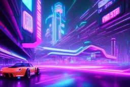 Future City, Neon, Neon Lighting, Cyberpunk, Hyper Realistic, Hyper Detailed,