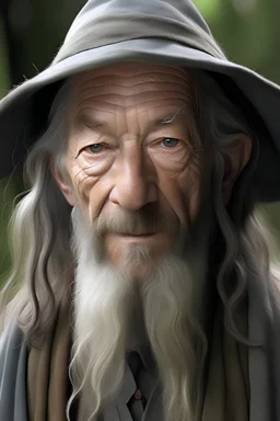 Gandalf without a beard