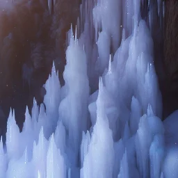 ultra detailed matte painting of many tiny epic fantasy ice flowers and many tiny semi transparent white snowflakes, majestic, intricate, masterpiece, insanely detailed, 4k resolution, cinematic smooth, intricate details , soft smooth lighting, vivid pastel colors, iridescent accents