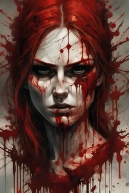 seorang wanita penuh balas dendam dan darah