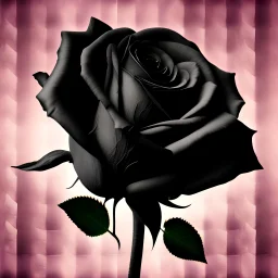 Create black rose colour and colour background