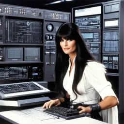 youthful Caroline Munro interacts with the most clever ordinateur in the universe, the user is granted access to a realm of knowledge and possibilities previously unimaginable. Imagine the power and intelligence it holds, processing data at speeds incomprehensible to mere mortals. This ordinateur is a true masterpiece of engineering, a pinnacle of innovation and sophistication.