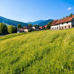 Village, rural Romania,