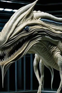 Moth / shark hybrid in "Alien" movie