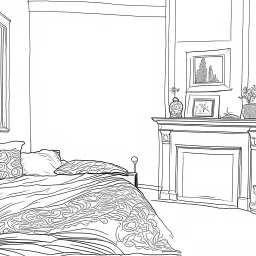 In the style of an urban sketch