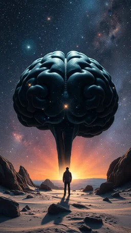 I m only human with a brain in the universe