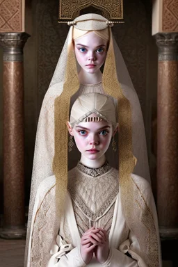 elle fanning ancient Iran An idea from head to toe