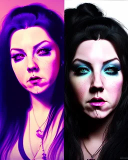 amy lee ft ke$ha cover art style of trap rap
