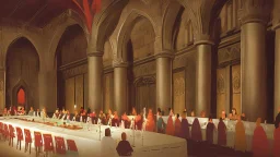 banquet in the hall of the king