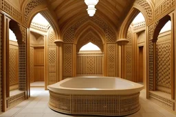 shigeru ban design Iranian traditional bath